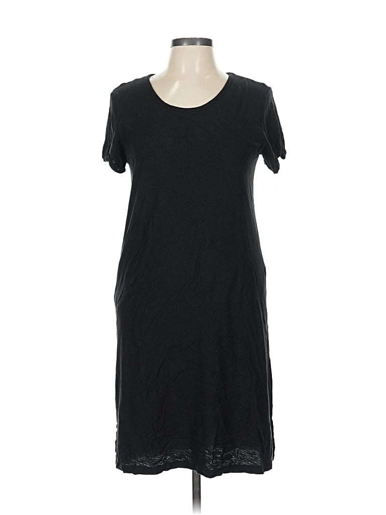 Pre-owned James Perse Casual Dress In Black