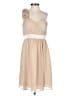 Bari Jay 100% Polyester Solid Tan Cocktail Dress Size 12 - photo 1