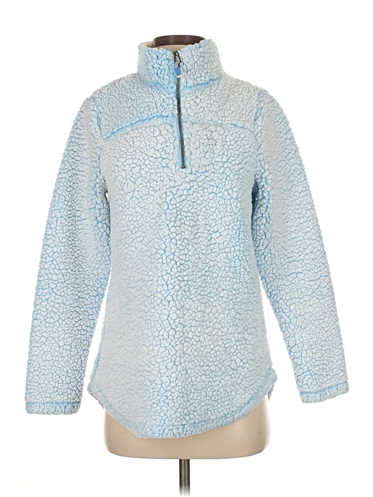 Pre-owned Green Tea Pullover Sweater In Blue