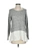 Audrey 3+1 Gray Pullover Sweater Size S - photo 1
