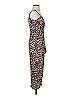 Saylor 100% Polyester Animal Print Brown Cocktail Dress Size XS - photo 4