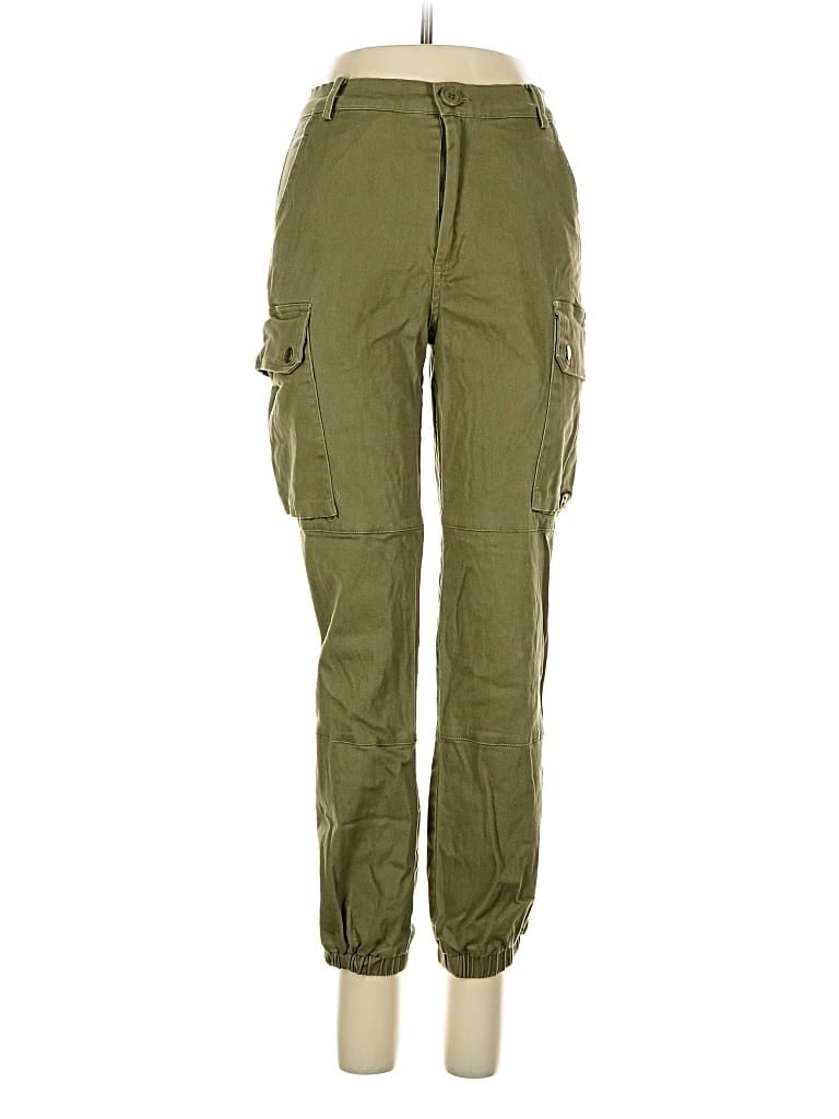 Pre-owned Fashion Nova Cargo Pants In Green