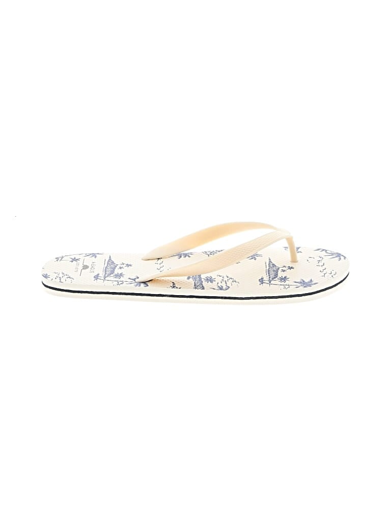 Pre-owned American Eagle Outfitters Flip Flops In White