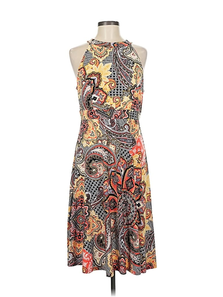 Pre-owned Nine West Cocktail Dress In Gray