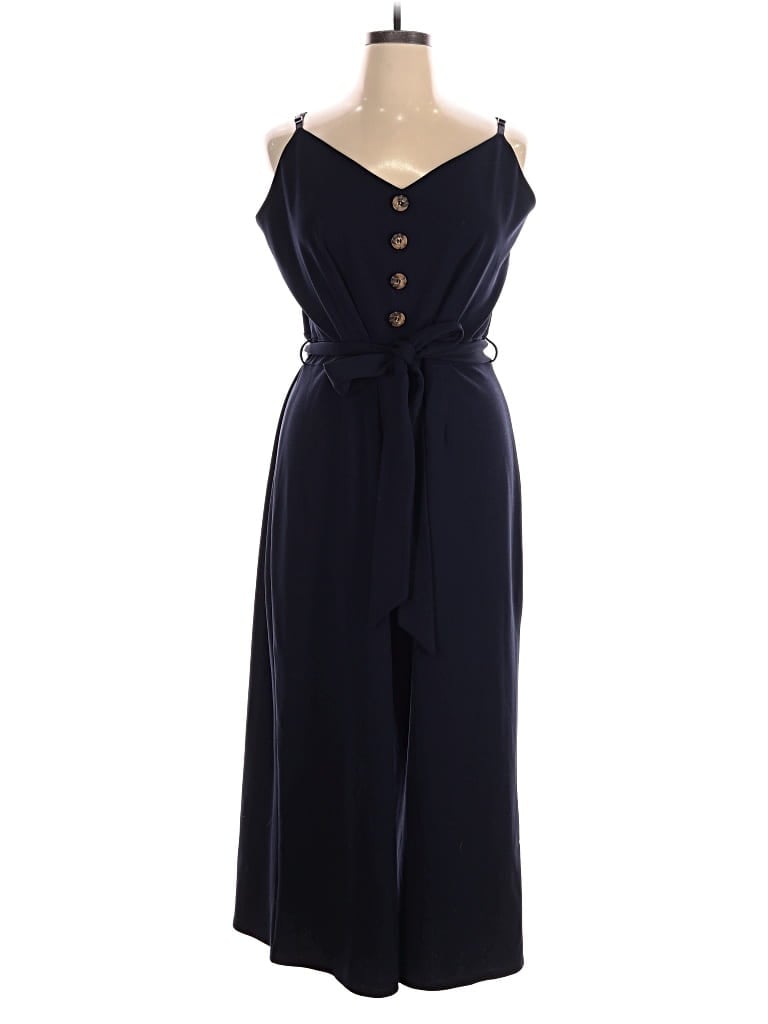 Pre-owned Boohoo Jumpsuit In Blue