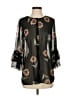 CAbi Black 3/4 Sleeve Blouse Size XS - photo 1
