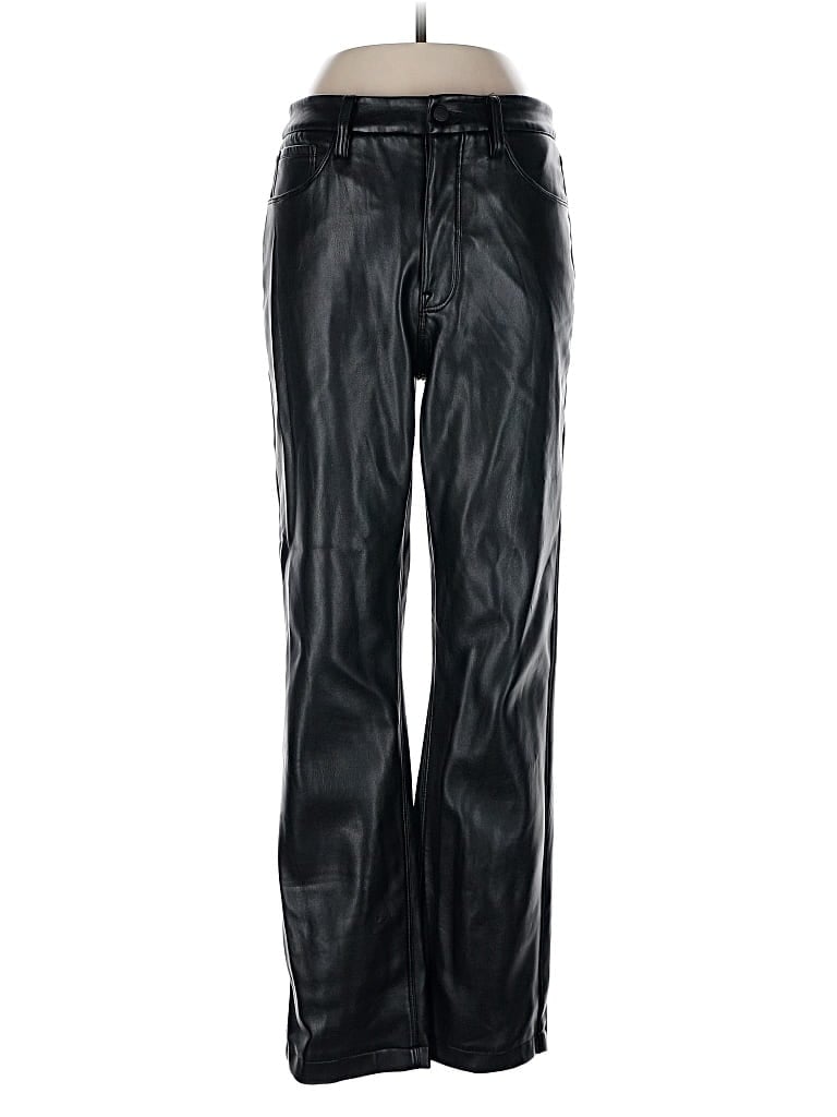 Pre-owned Good American Casual Pants In Black