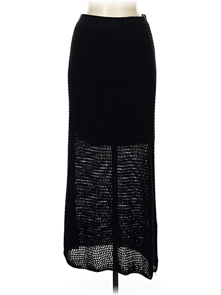 Pre-owned House Of Harlow 1960 Formal Skirt In Black