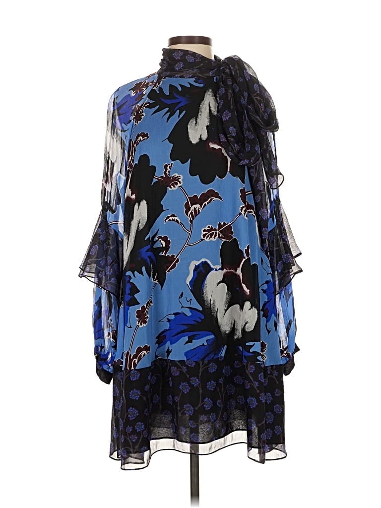 Pre-owned Diane Von Furstenberg Casual Dress In Blue