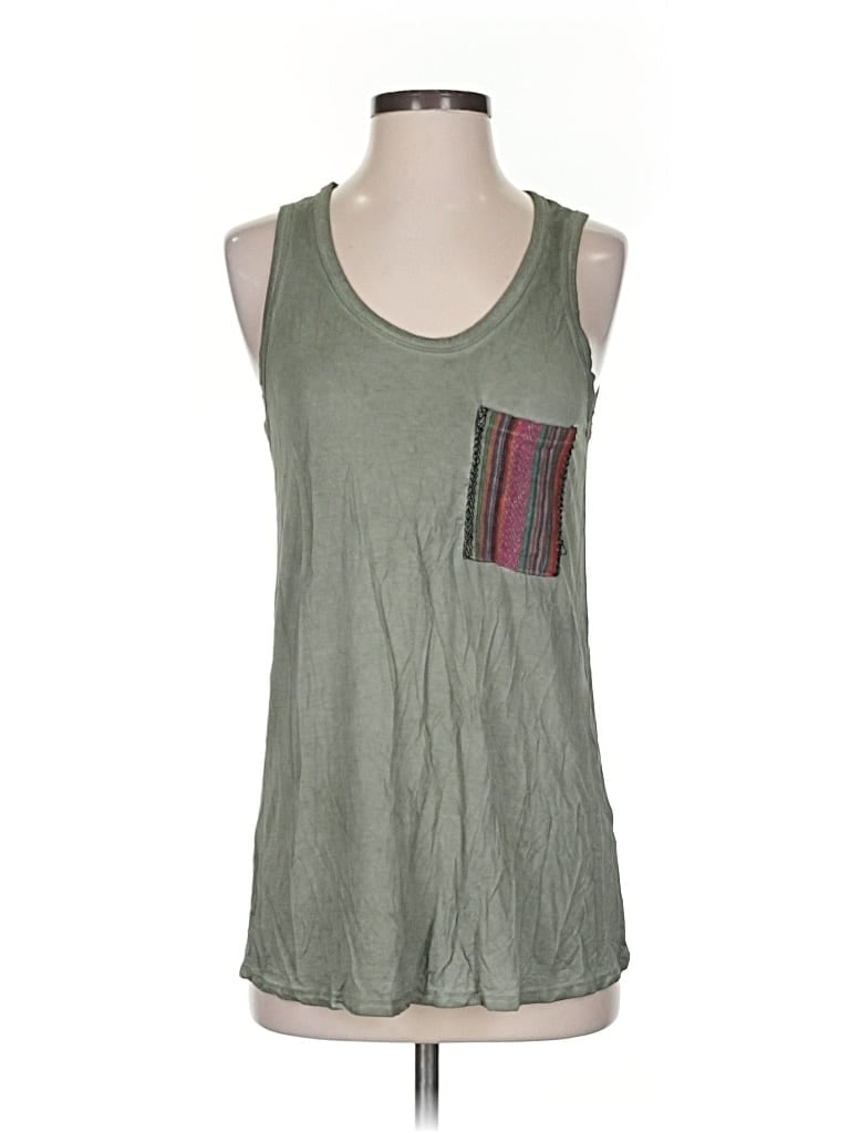 Pre-owned Pol Sleeveless T-shirt In Green