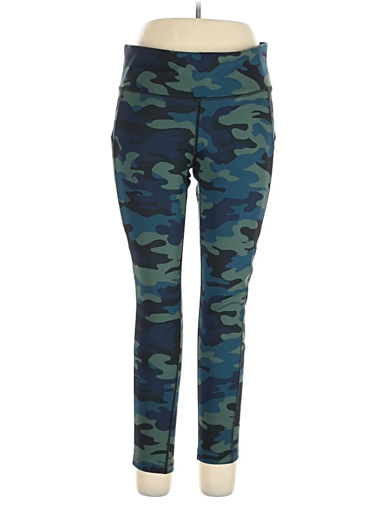 Pre-owned New Balance Active Pants In Blue