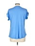 Crosby Blue Short Sleeve Top Size L - photo 2