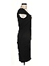 H&M Solid Black Cocktail Dress Size 6 - photo 4