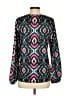 TRACY NEGOSHIAN Black Long Sleeve Blouse Size XS - photo 2