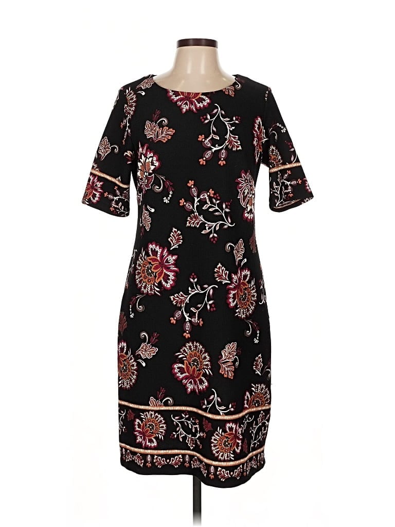 Pre-owned R&k Casual Dress In Black