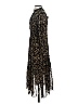 Nicholas Paisley Black Brown Cocktail Dress Size XS (estimated) - photo 5