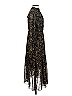 Nicholas Paisley Black Brown Cocktail Dress Size XS (estimated) - photo 4