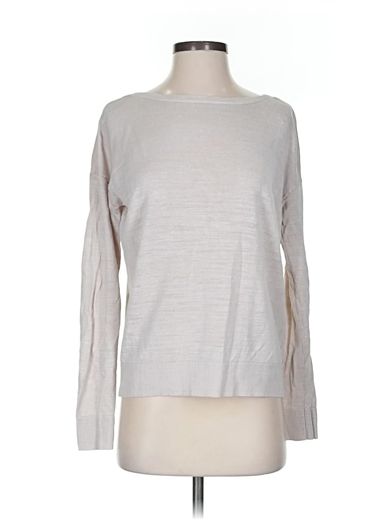 Pre-owned Theory Pullover Sweater In White