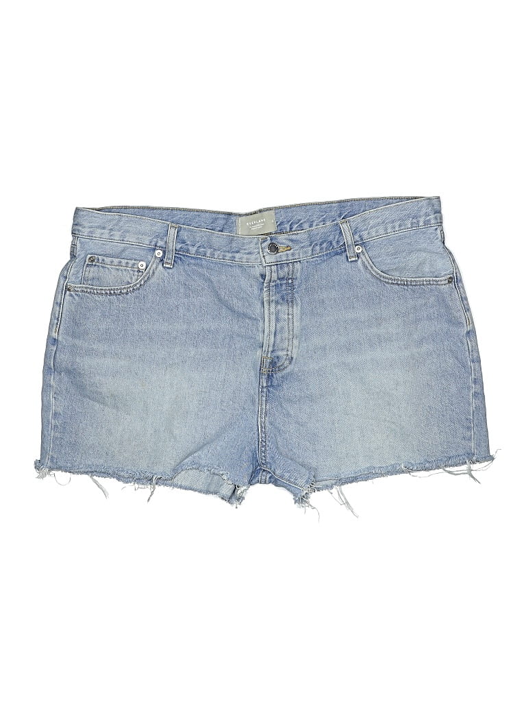 Pre-owned Everlane Denim Shorts In Blue