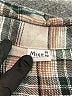 Assorted Brands Plaid Gray Tan 3/4 Sleeve Button-Down Shirt Size M (estimated) - photo 7