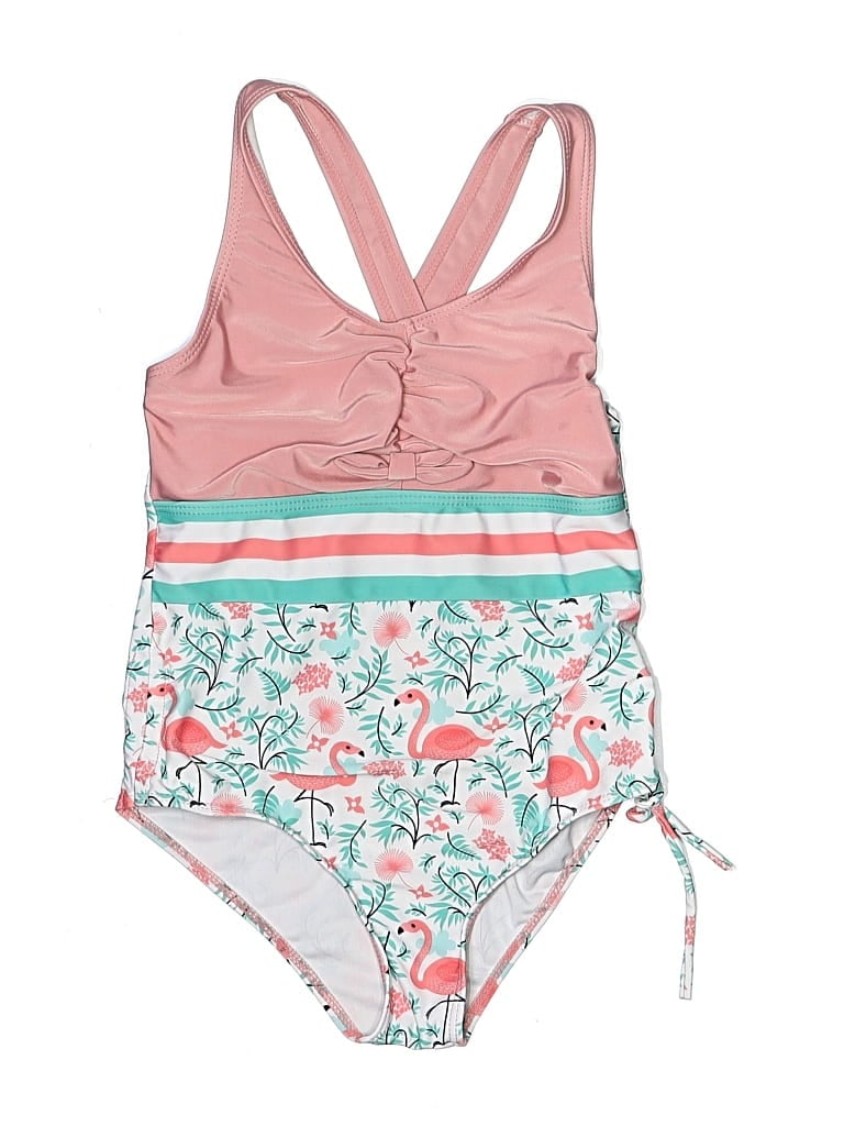Pre-owned Unbranded Kids' One Piece Swimsuit In Pink