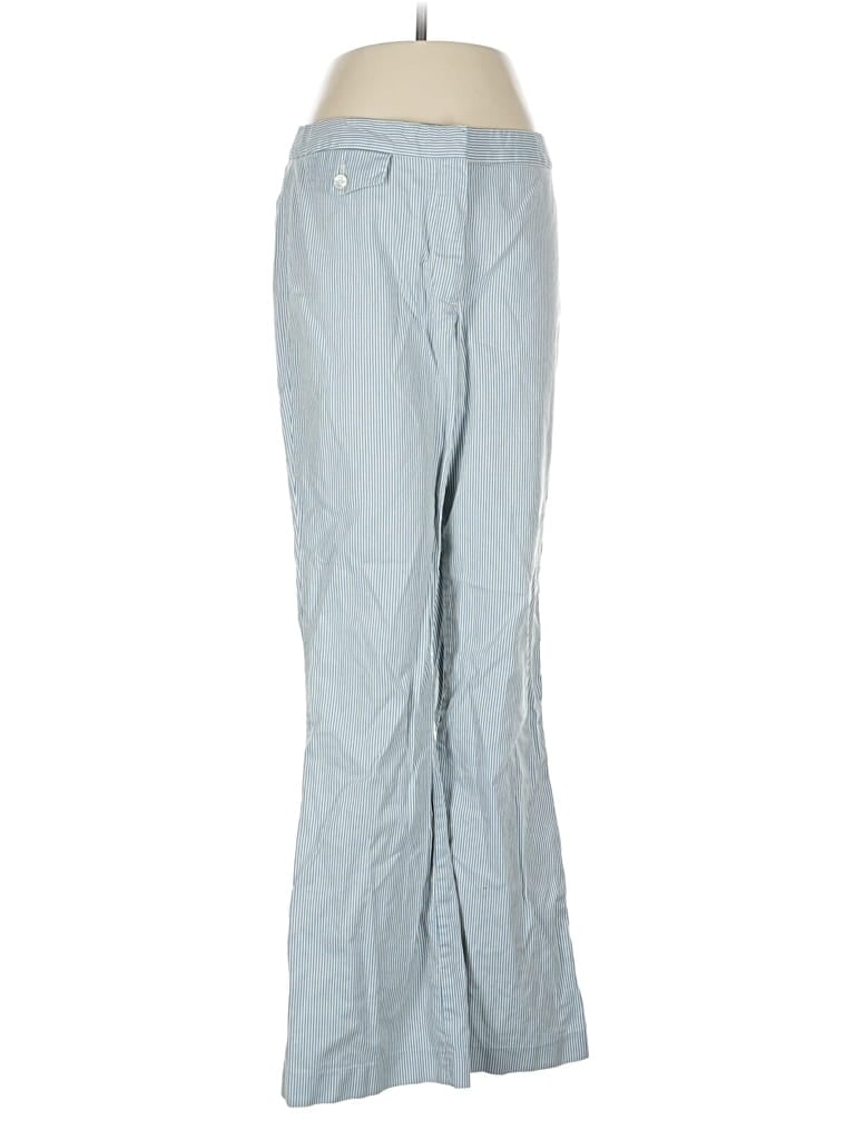 Pre-owned Lands' End Casual Pants In Blue