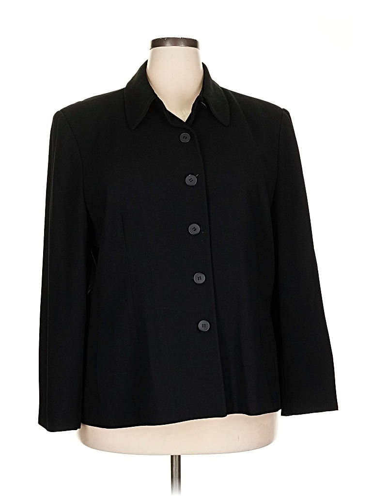 Pre-owned Jones New York Blazer Jacket In Black