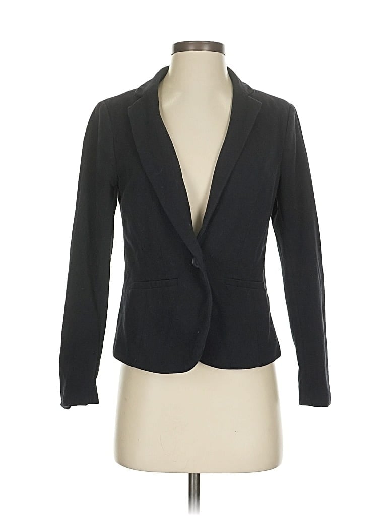 Pre-owned Ann Taylor Loft Outlet Blazer Jacket In Black