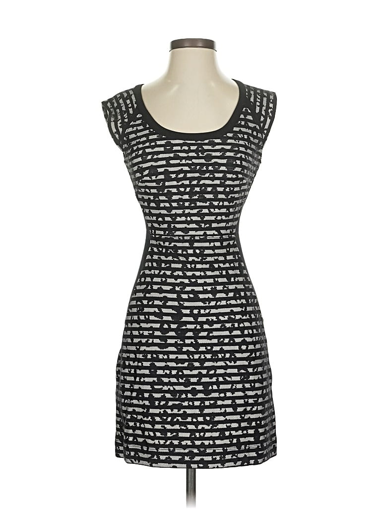 Pre-owned French Connection Casual Dress In Black