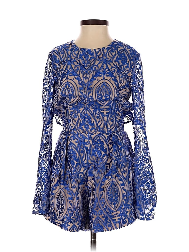 Pre-owned The Jetset Diaries Romper In Blue