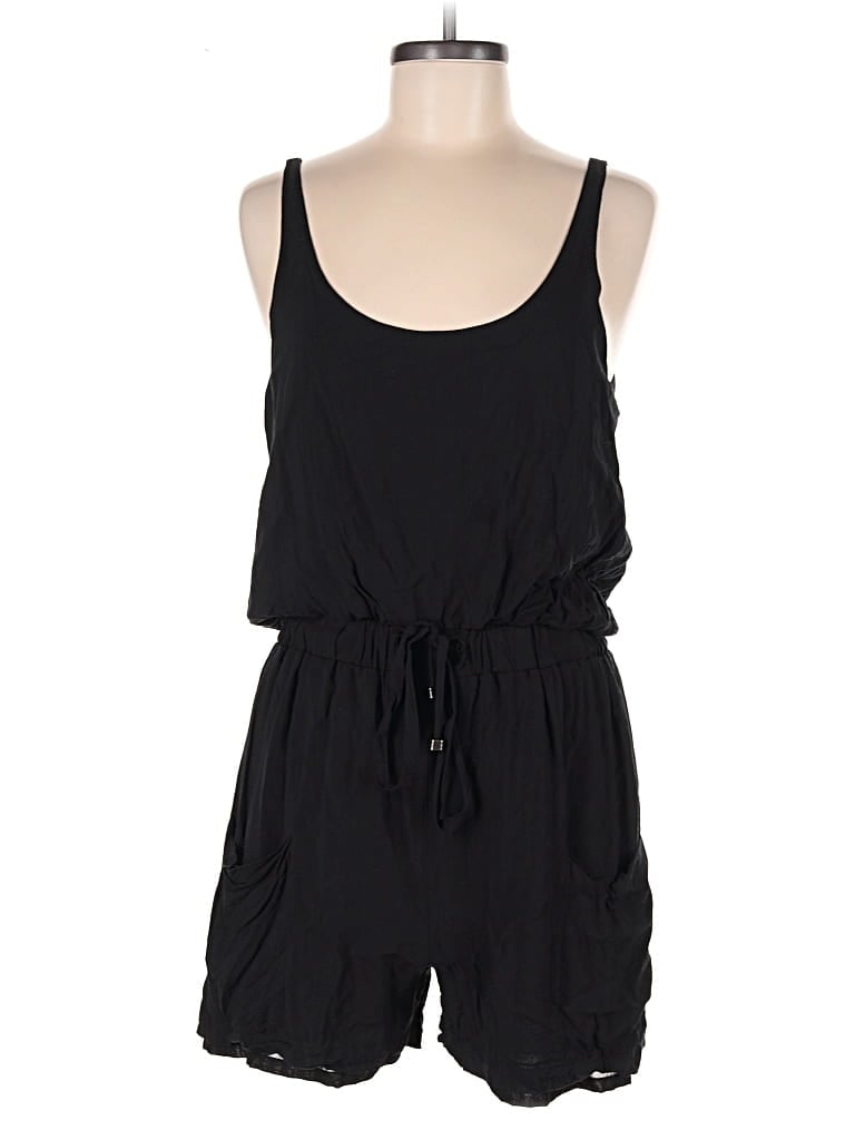 Pre-owned Bcbgeneration Romper In Black