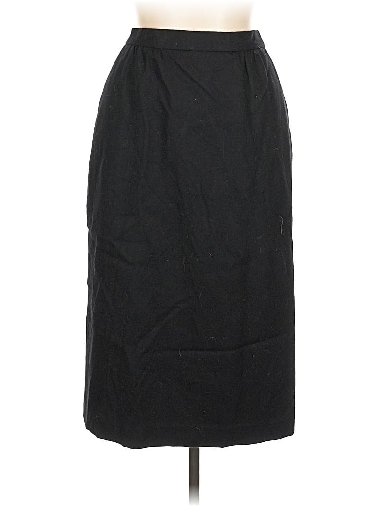 Pre-owned Koret Wool Skirt In Black