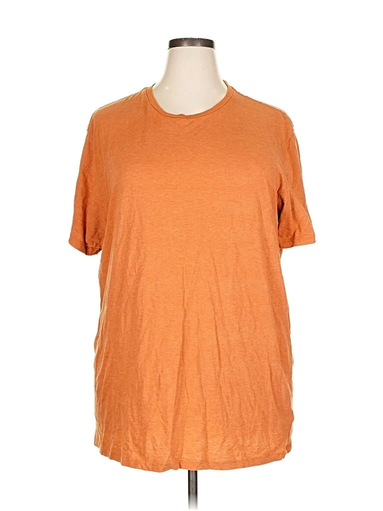 Pre-owned Old Navy Short Sleeve T-shirt In Orange