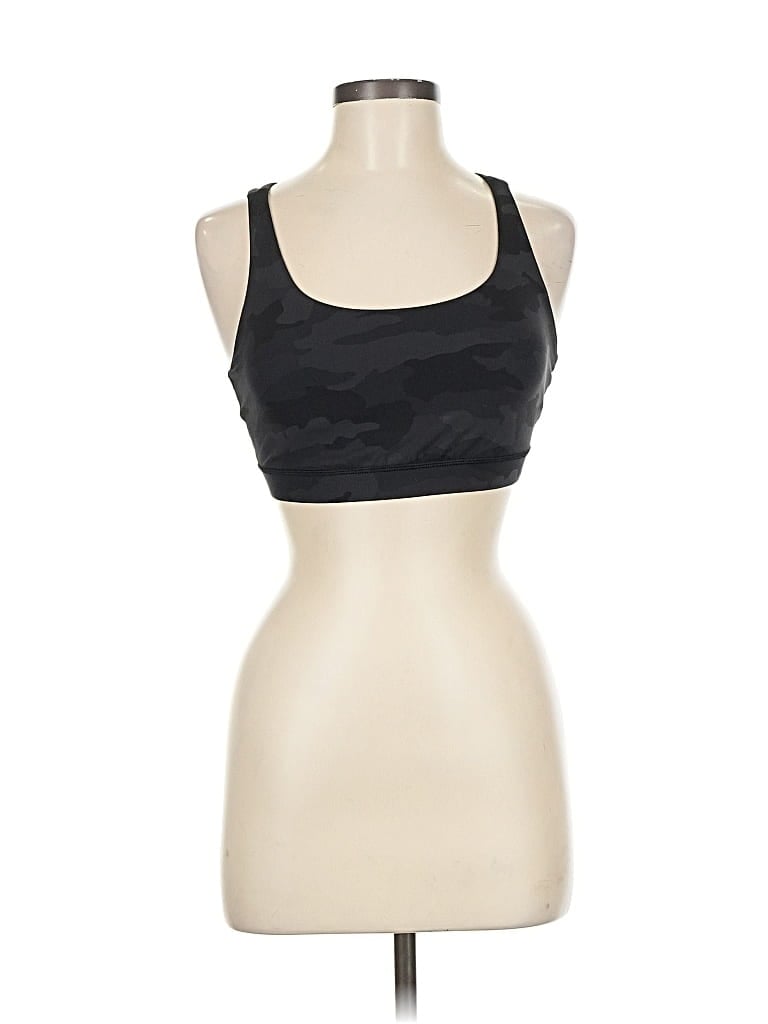 Pre-owned Lululemon Athletica Sports Bra In Black