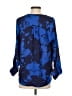 Simply Vera Vera Wang 100% Polyester Blue 3/4 Sleeve Blouse Size XS - photo 2