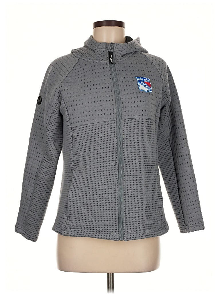 Pre-owned Level Wear Jacket In Gray