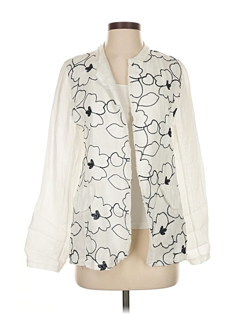 Pre-owned Tempo Paris Jacket In White