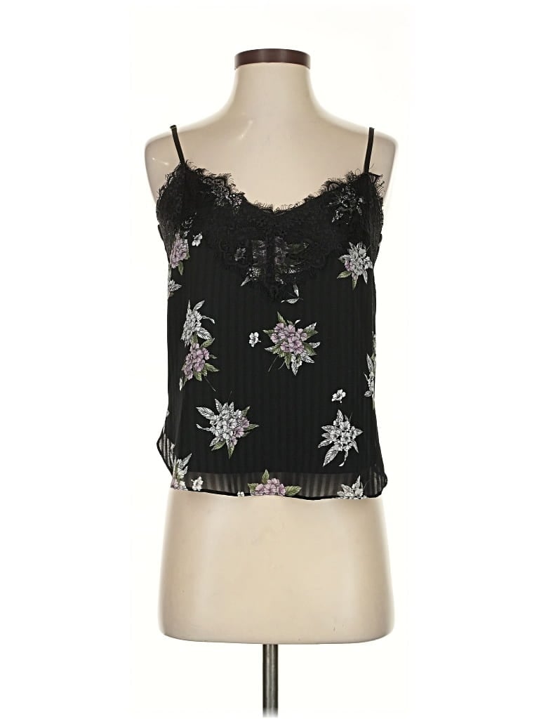 Pre-owned Heartloom Sleeveless Blouse In Black