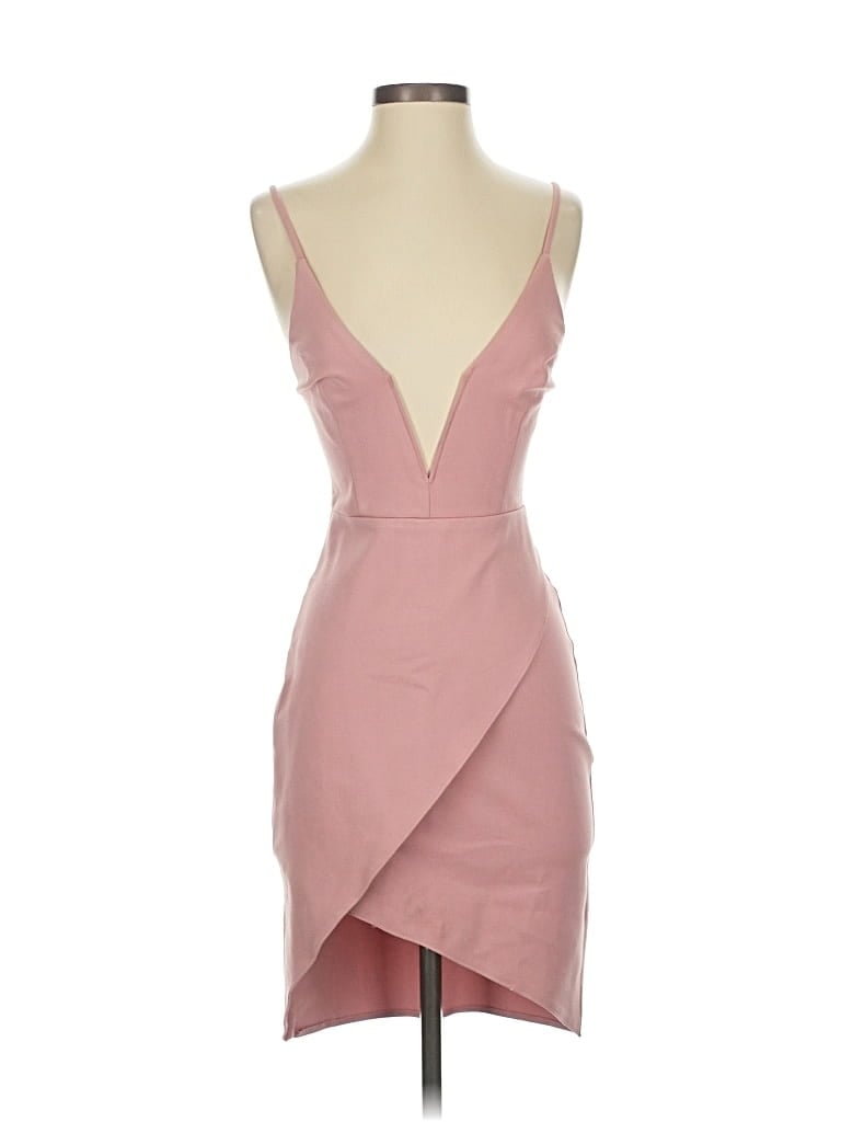 Pre-owned Lulus Cocktail Dress In Pink