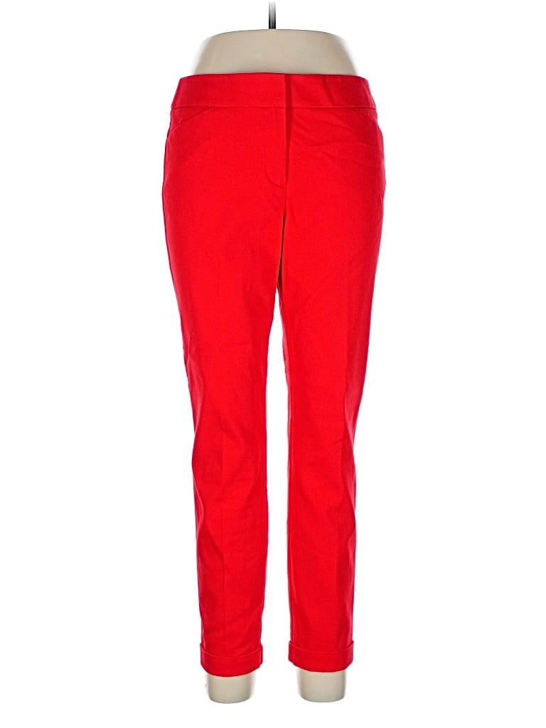 Pre-owned Ann Taylor Loft Casual Pants In Red