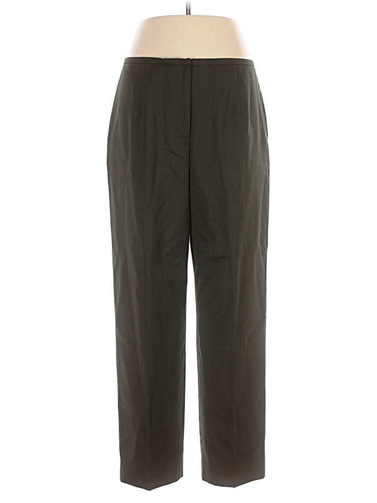 Pre-owned Pendleton Wool Pants In Green