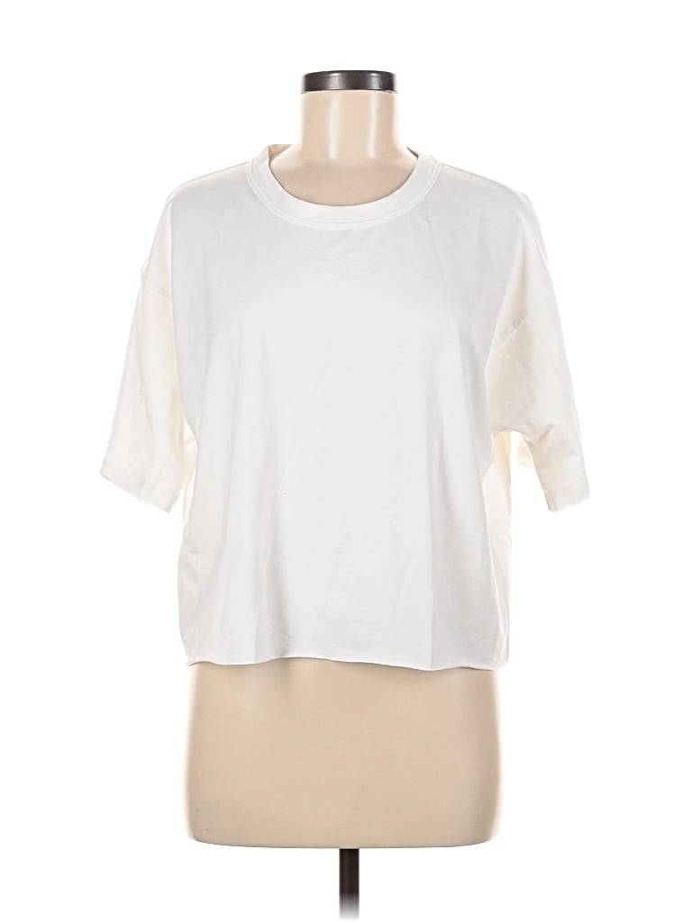 Pre-owned Assorted Brands Short Sleeve T-shirt In White