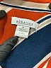 Abbeline 100% Rayon Stripes Orange Long Sleeve Blouse Size XS - photo 7
