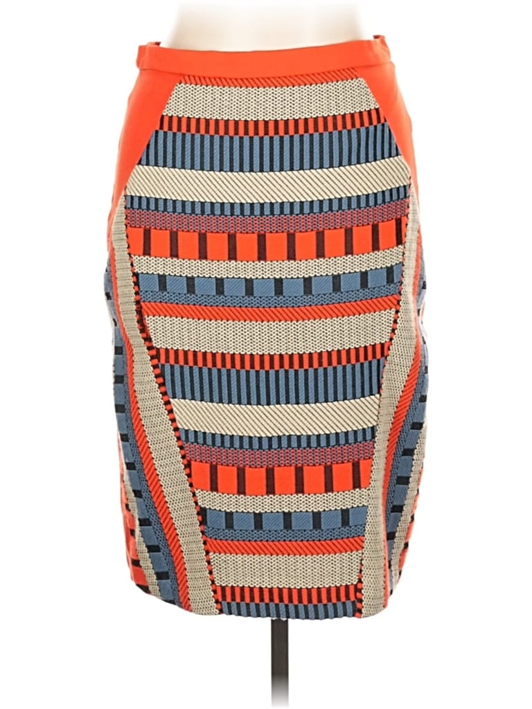 Pre-owned Eva Franco Casual Skirt In Orange
