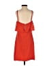 Joie Orange Casual Dress Size S - photo 2