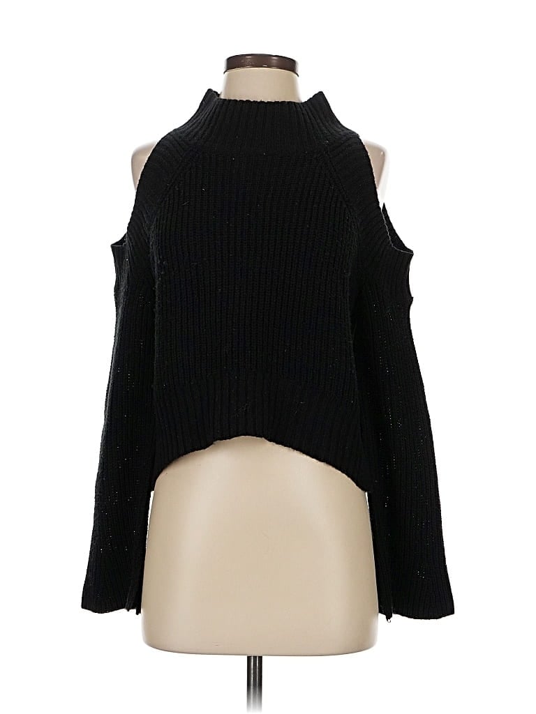 Pre-owned Cotton On Turtleneck Sweater In Black