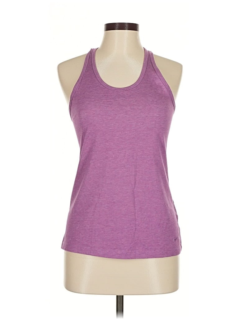 Pre-owned Nike Active Tank Top In Purple