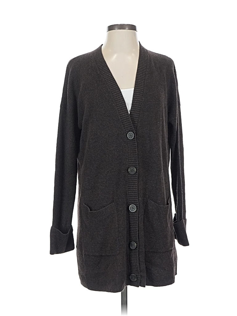 Pre-owned Madewell Cardigan Sweater In Gray