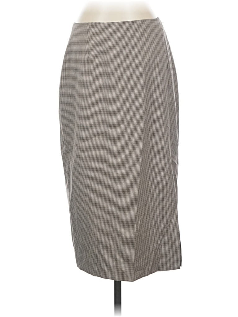 Pre-owned Tahari By Asl Casual Skirt In Gray