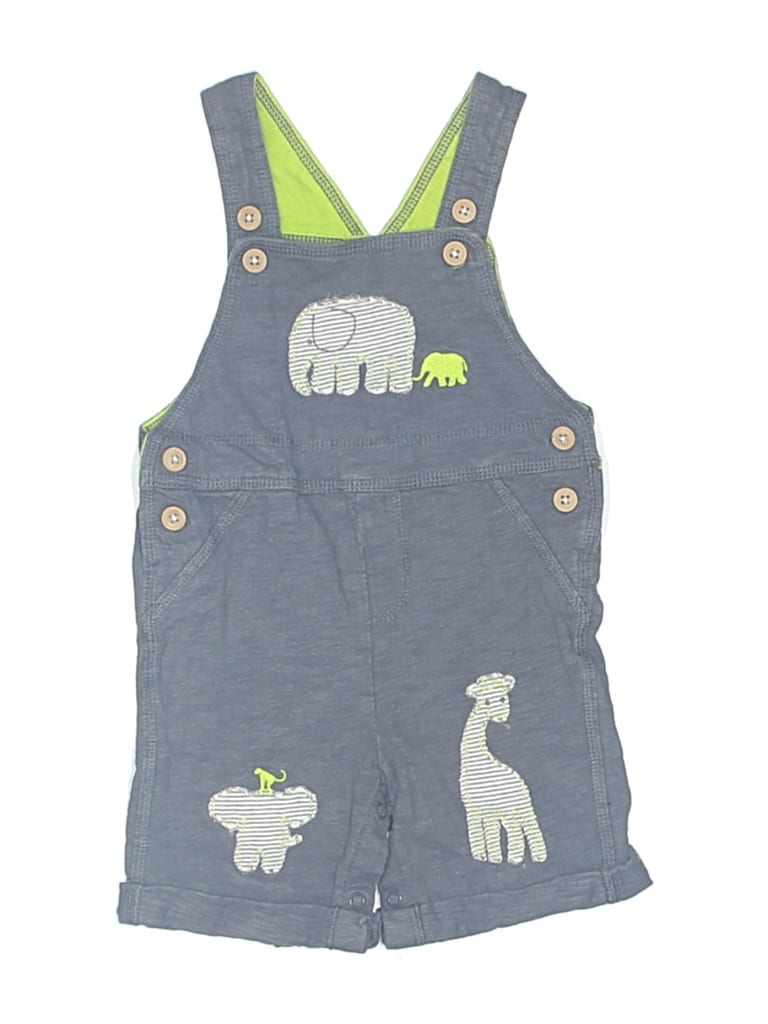 Pre-owned Unbranded Kids' Overall Shorts In Gray
